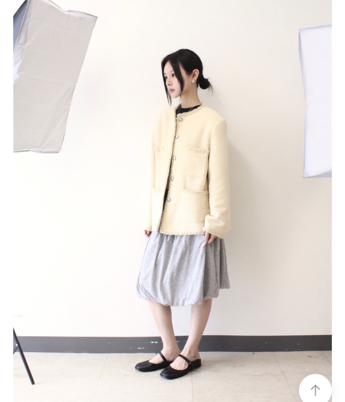 아브 봄 트위드 자켓 상품이미지3