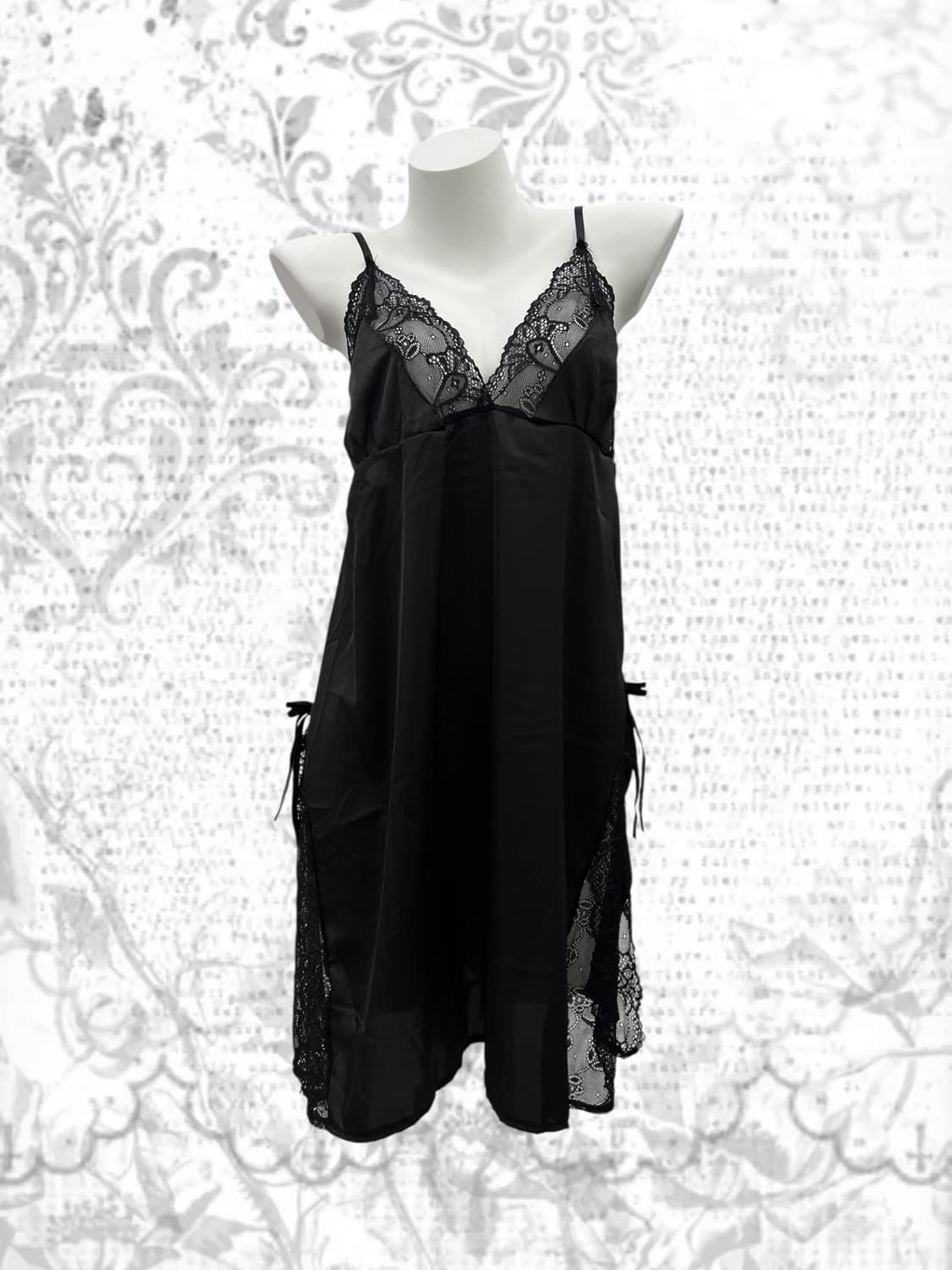 side-cut detailed slip one piece 상품이미지1
