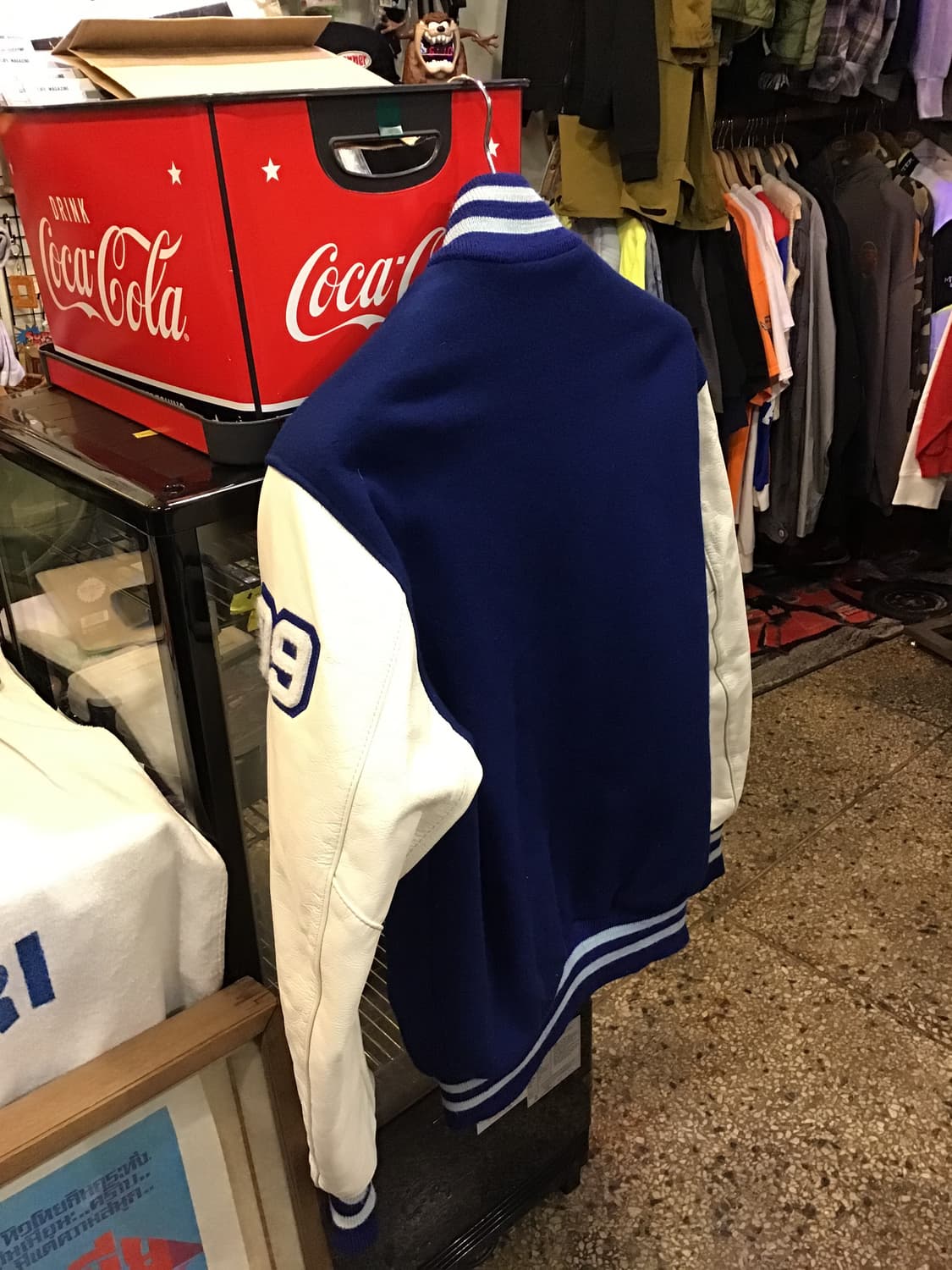 USA vintage 누빔 바시티 자켓  상품이미지4