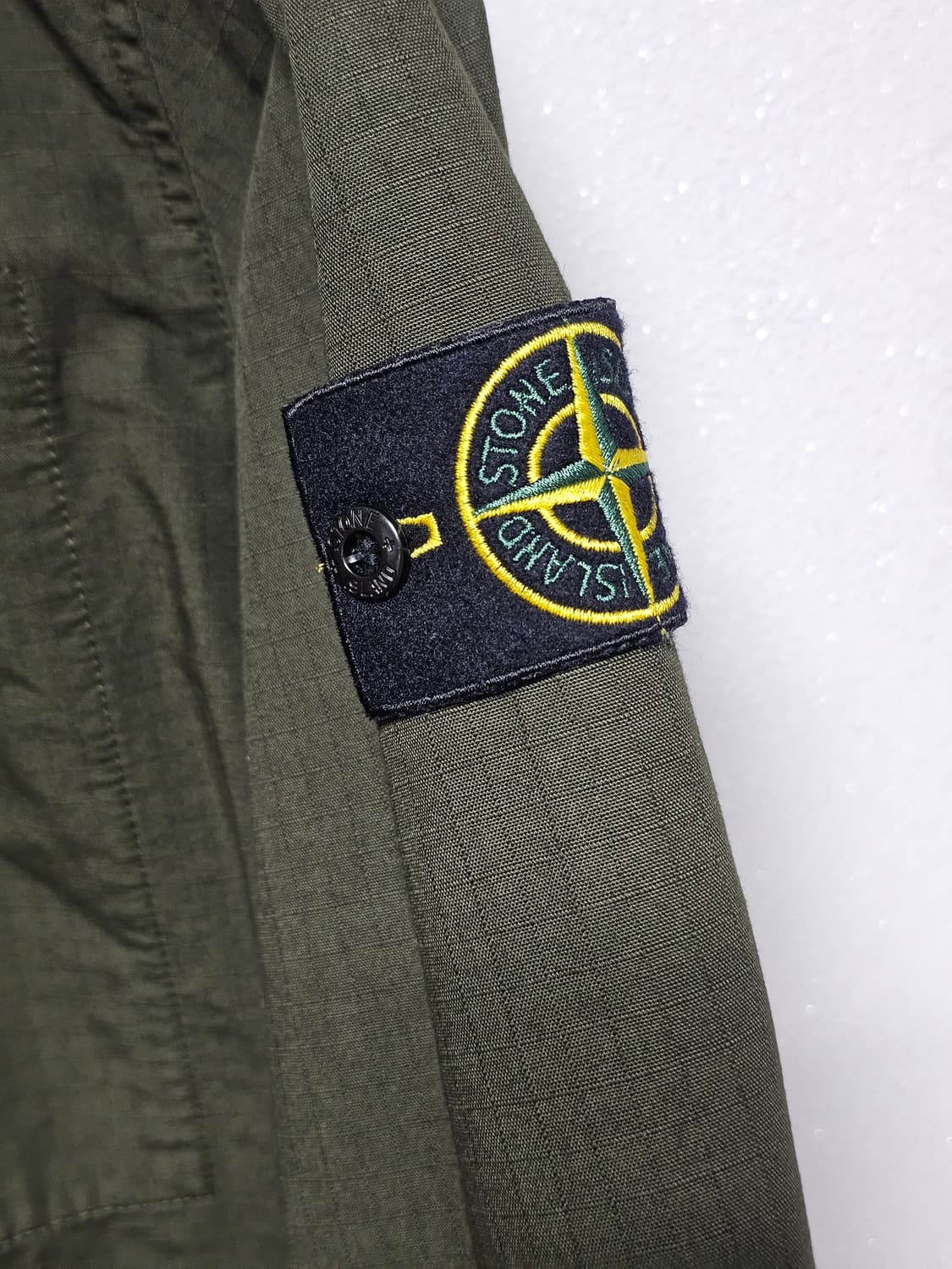 스톤아일랜드 헤비 듀티 코튼 립스탑 가먼트 다이드 오버셔츠  (새 상품) 상품이미지2