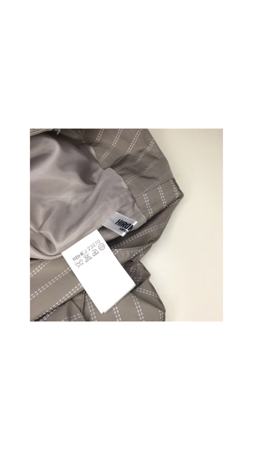 hiroko bis 히로코 비스 그레이 스티치 벌룬 스커트 상품이미지4