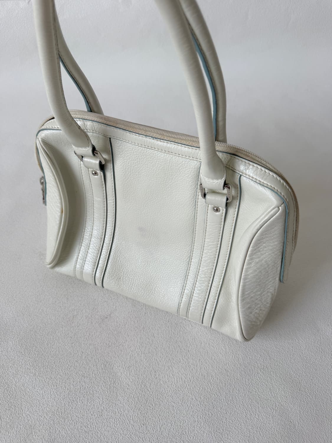 Pre owned 레더 토트백 상품이미지6