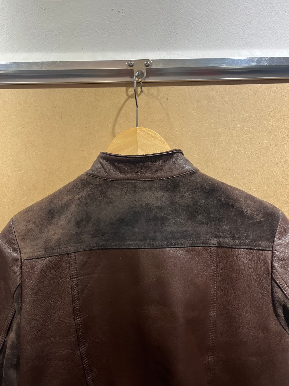 브라운 양가죽 싱글라이더 자켓 상품이미지8