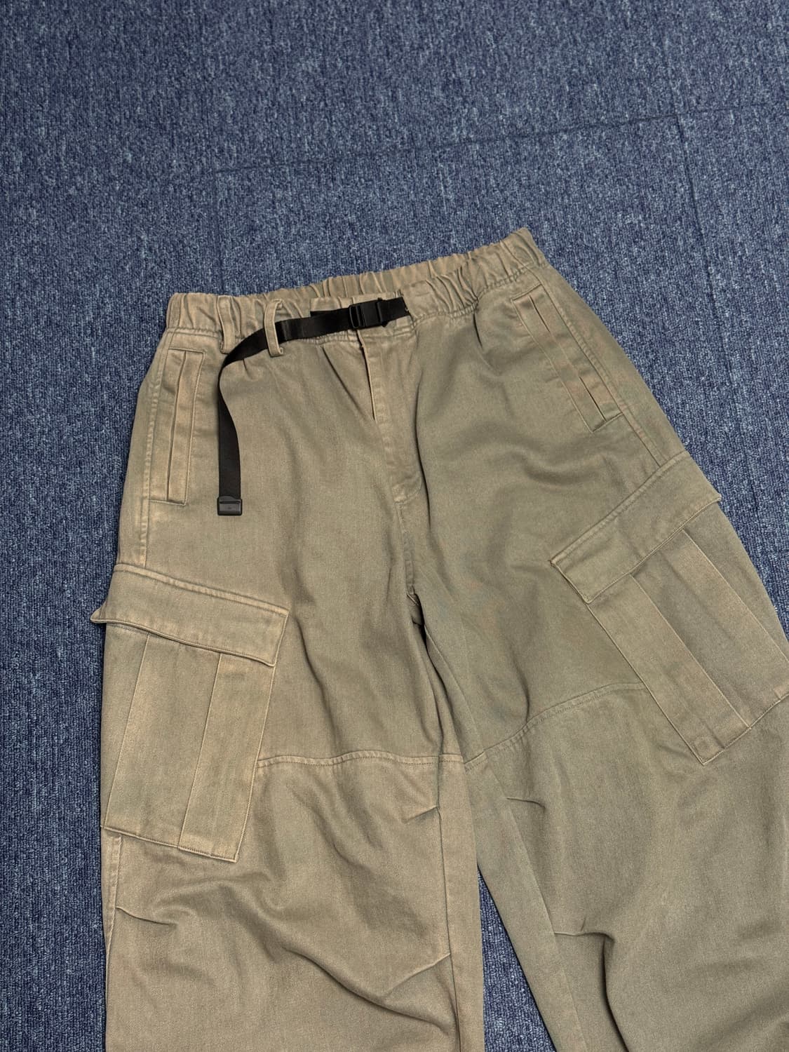 [3] 해칭룸 밀팬츠 워시드 올리브 상품이미지2