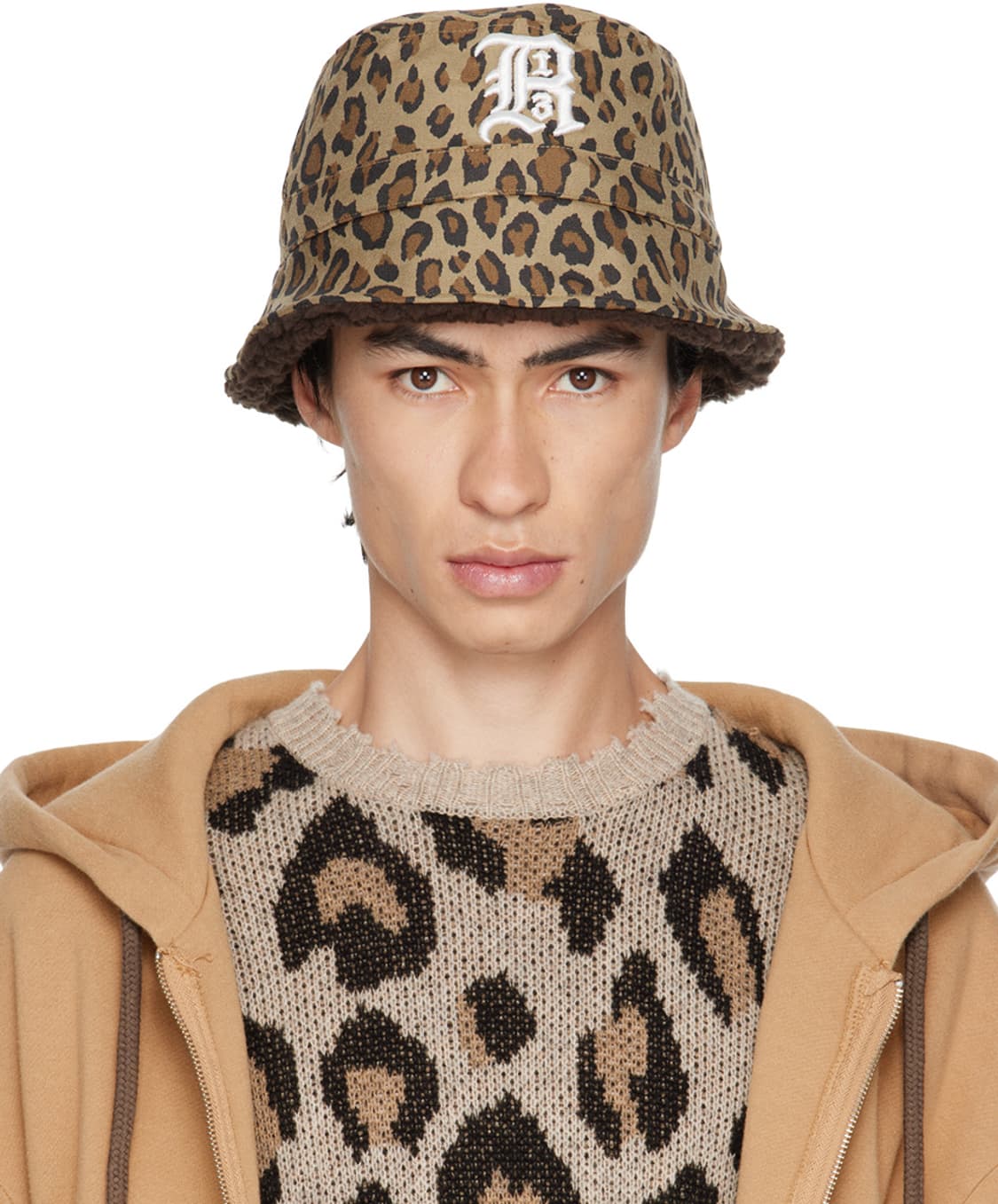 R13 leopard bucket hat 버킷햇 상품이미지5