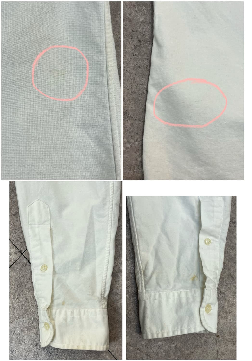 폴로 랄프로렌 코튼 셔츠 화이트 M #csz3548 상품이미지10