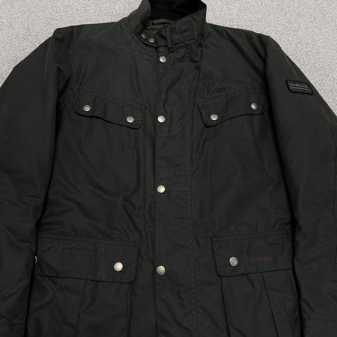 바버 인터네셔널 듀크 왁스자켓(M) 상품이미지5