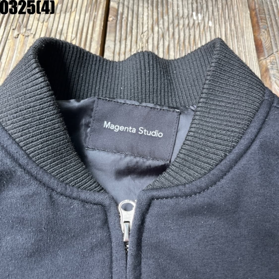 마젠타 스튜디오 블랙 항공점퍼 0325(4) 상품이미지3