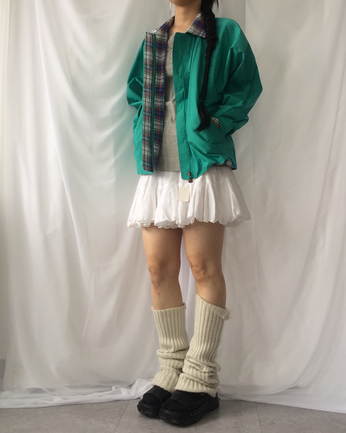 Reversible high neck jacket 상품이미지7