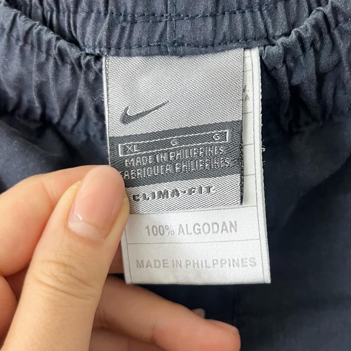 나이키 네이비 폴리 8부 밴딩 팬츠 상품이미지8