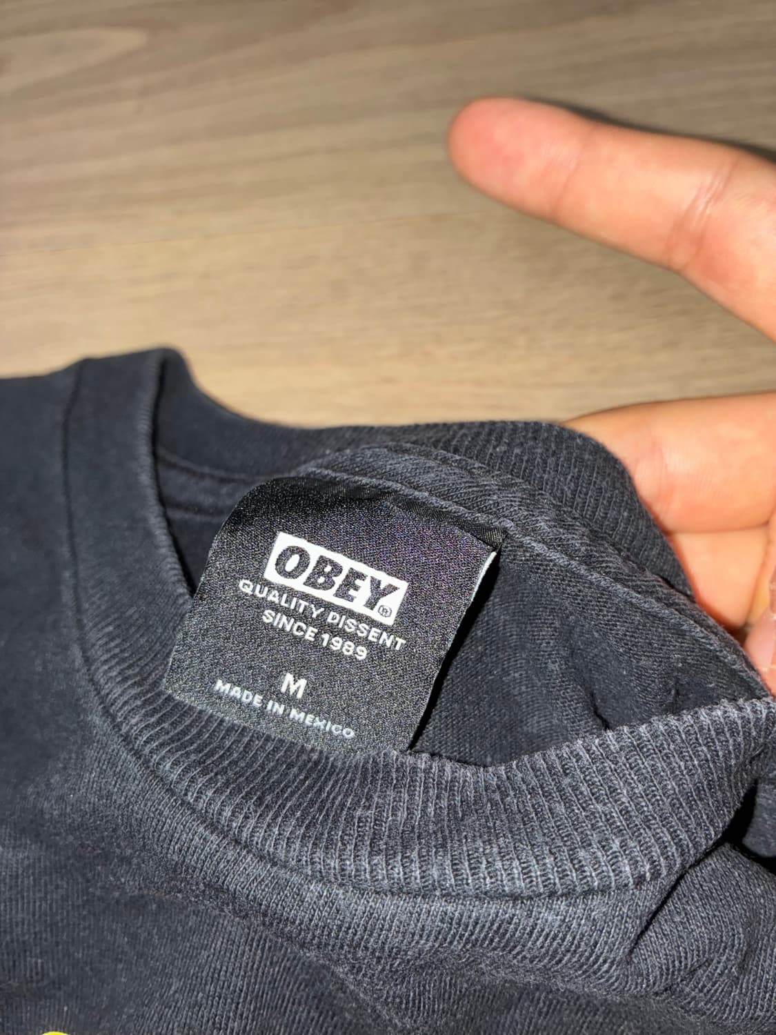 OBEY 박쥐 그래픽 반팔 티셔츠 상품이미지2