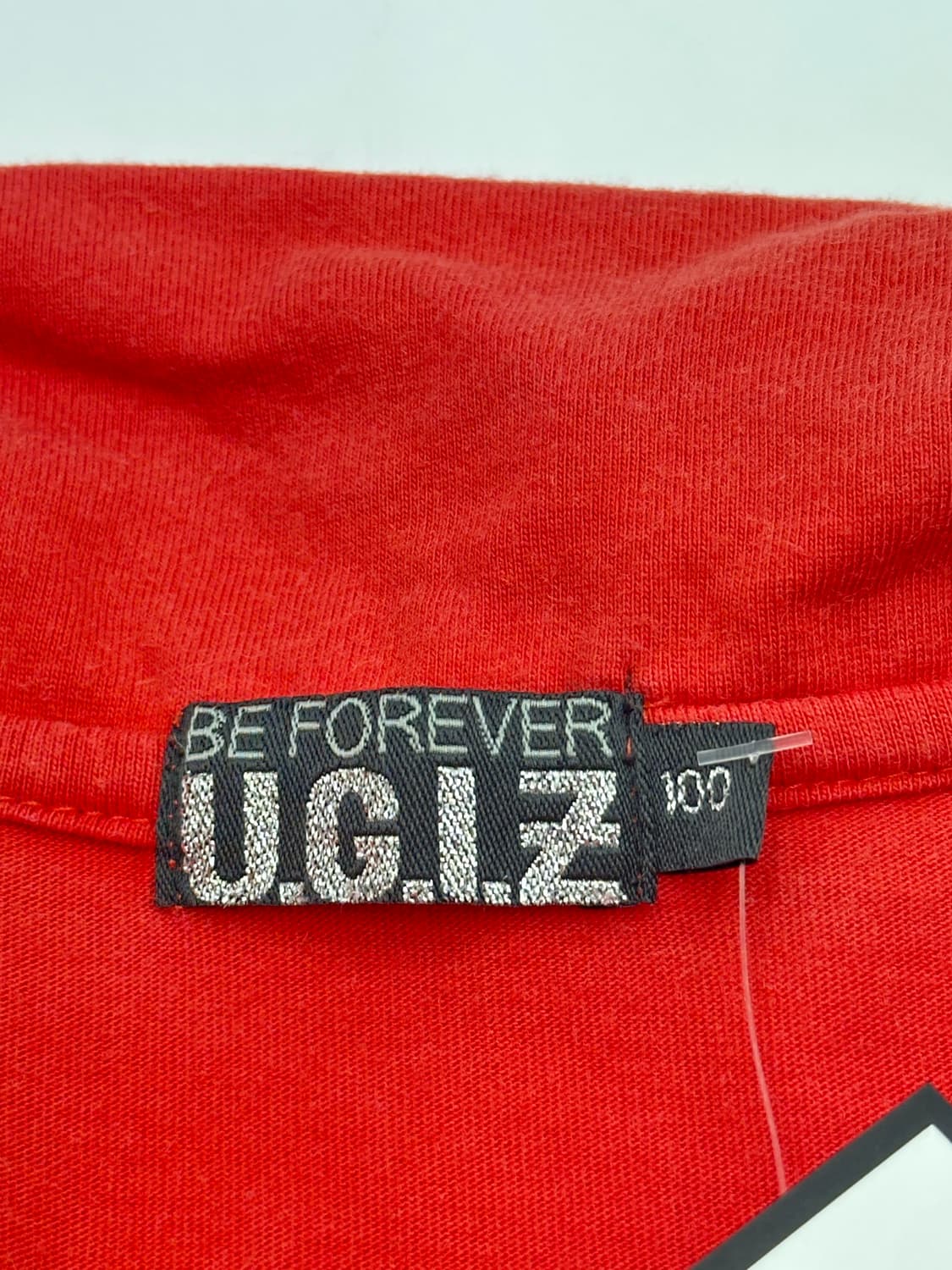 UGIZ 스터드 그래픽 카라 반팔 티셔츠 상품이미지5
