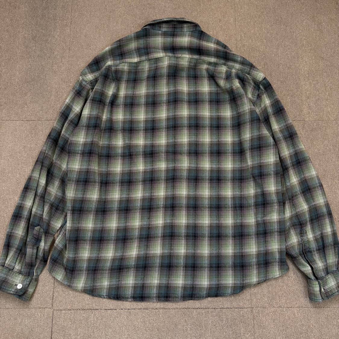 파르티멘토 플란넬 체크 오버핏 셔츠  상품이미지3