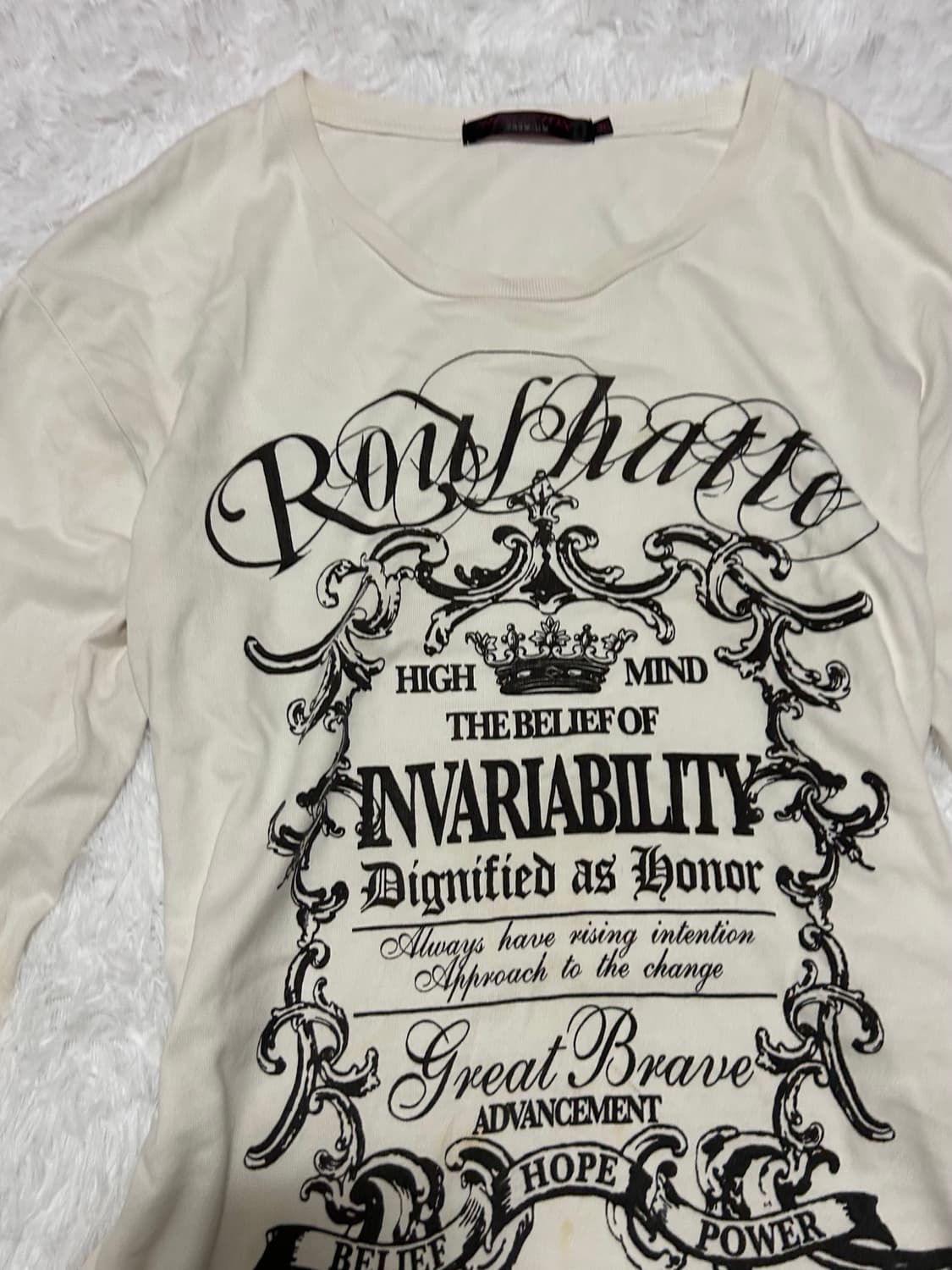 gothic y2k longsleeve 상품이미지3