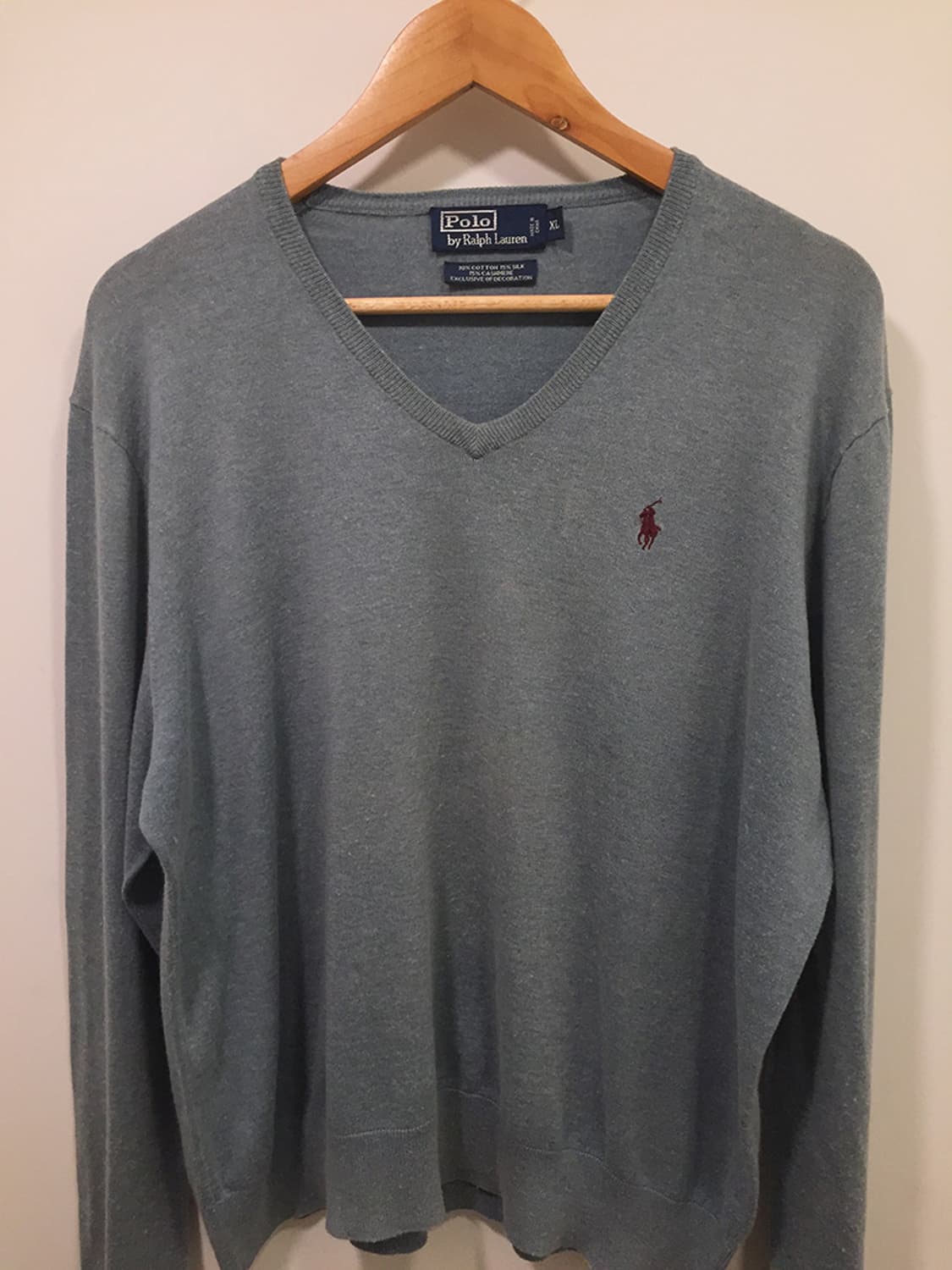공용 폴로V넥 니트 95~100 상품이미지2