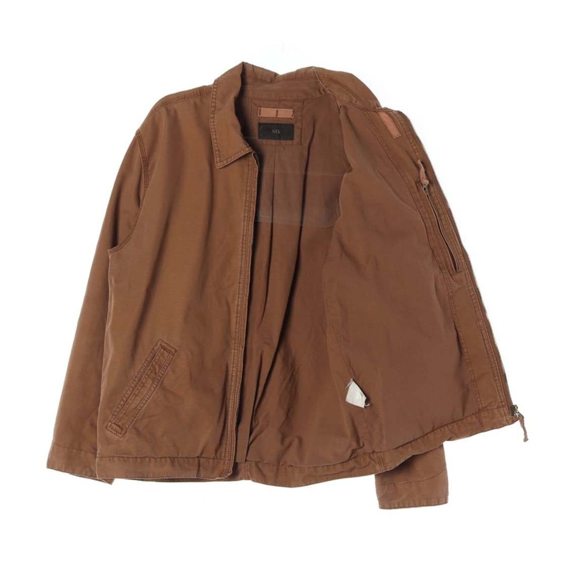 NIX 브라운 코튼 워크 자켓 F 상품이미지2