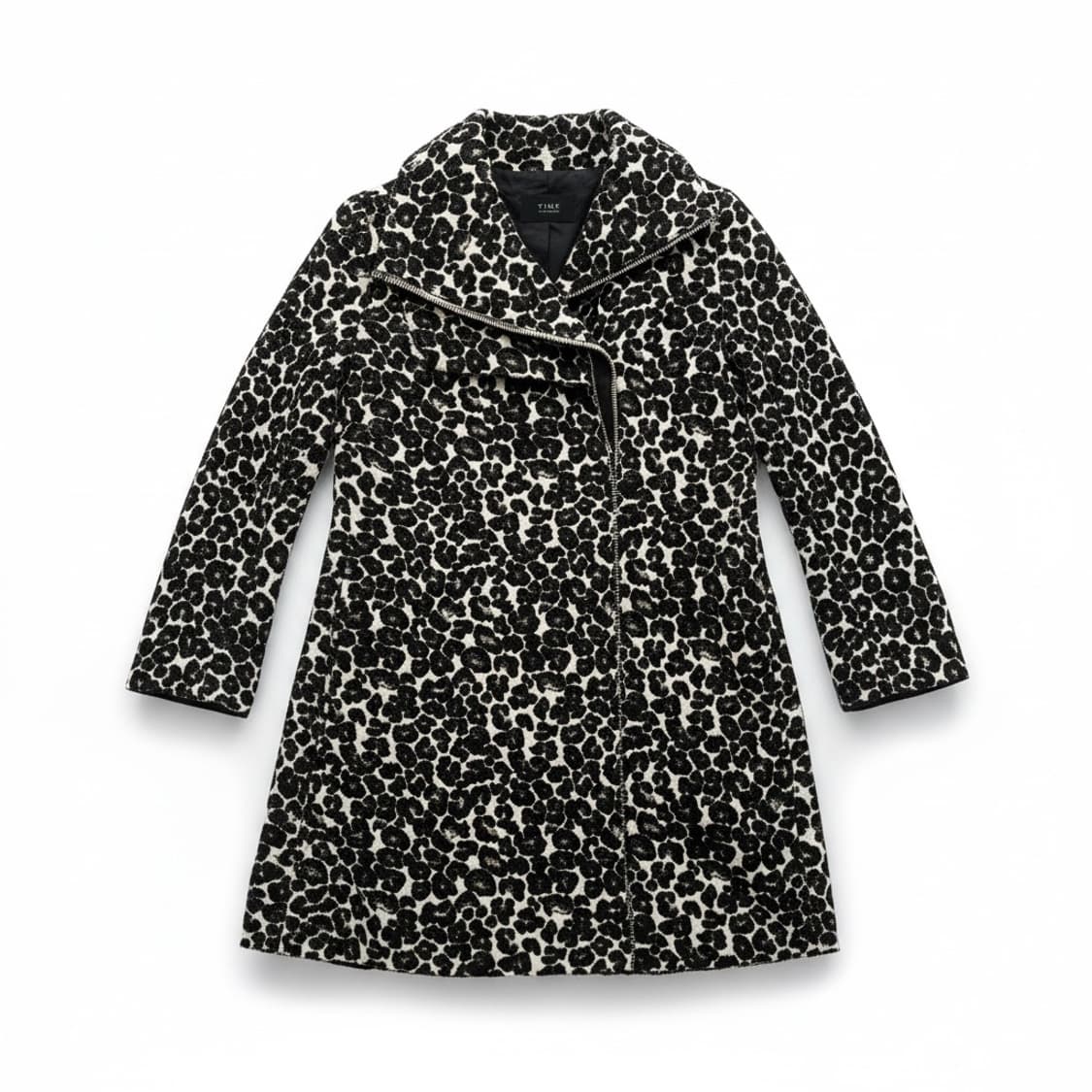 TIME 레오파드 패턴 코트 55사이즈 상품이미지1