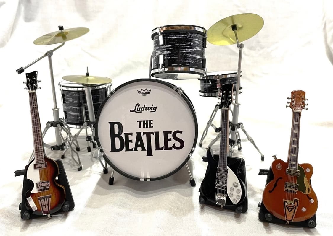 비틀즈(The Beatles) 미니어처 드럼 세트 상품이미지3