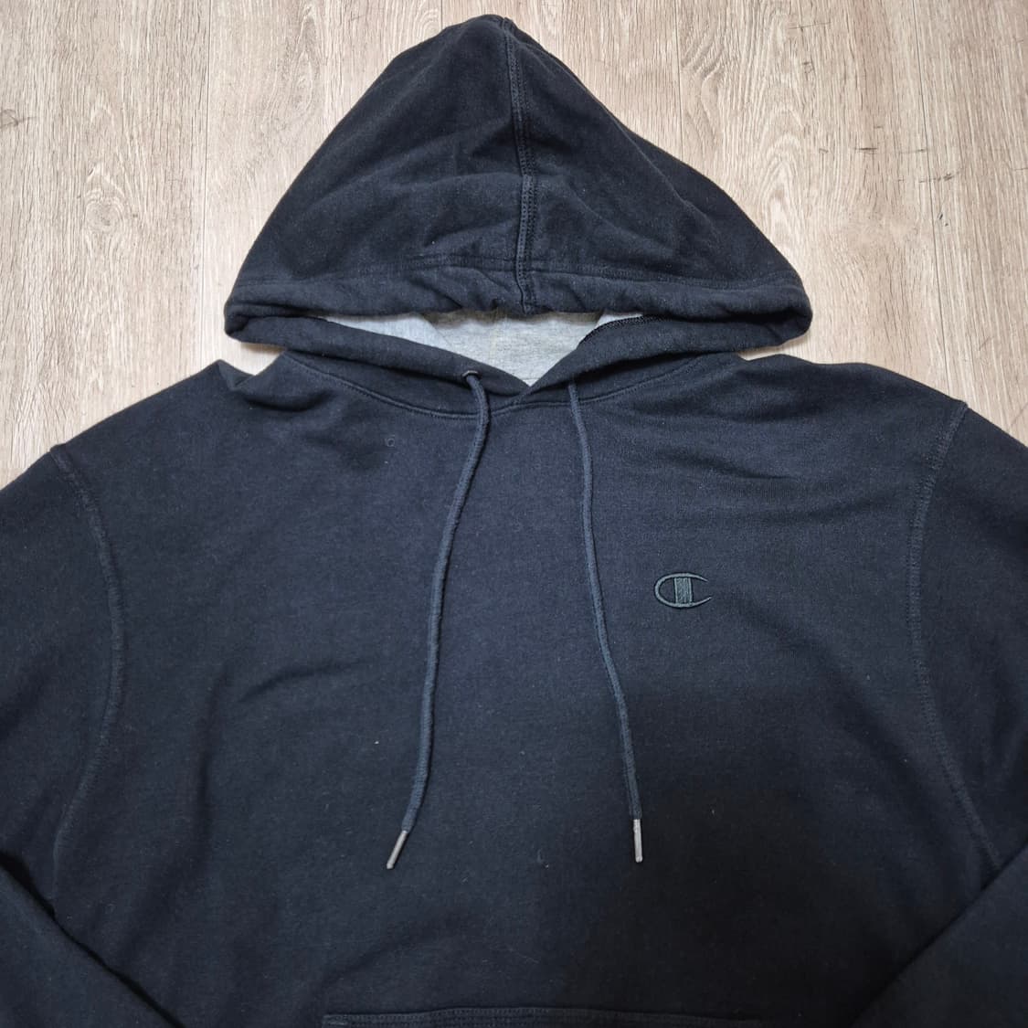 챔피온 스펠아웃 로고 후드티 상품이미지2