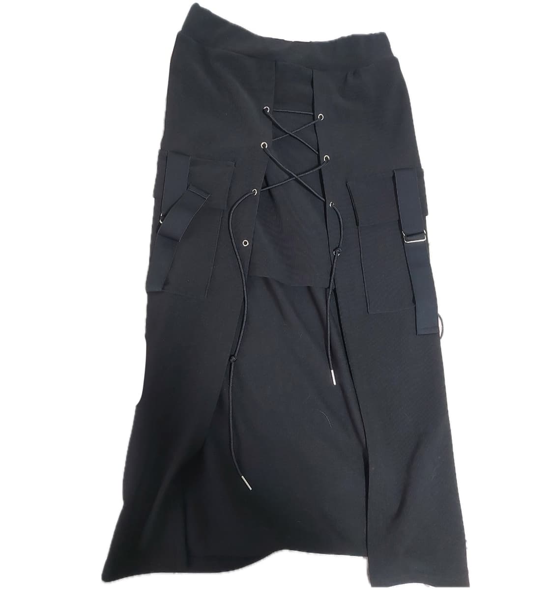 보세 빈티지 블랙 레이어드 스커트 상품이미지1