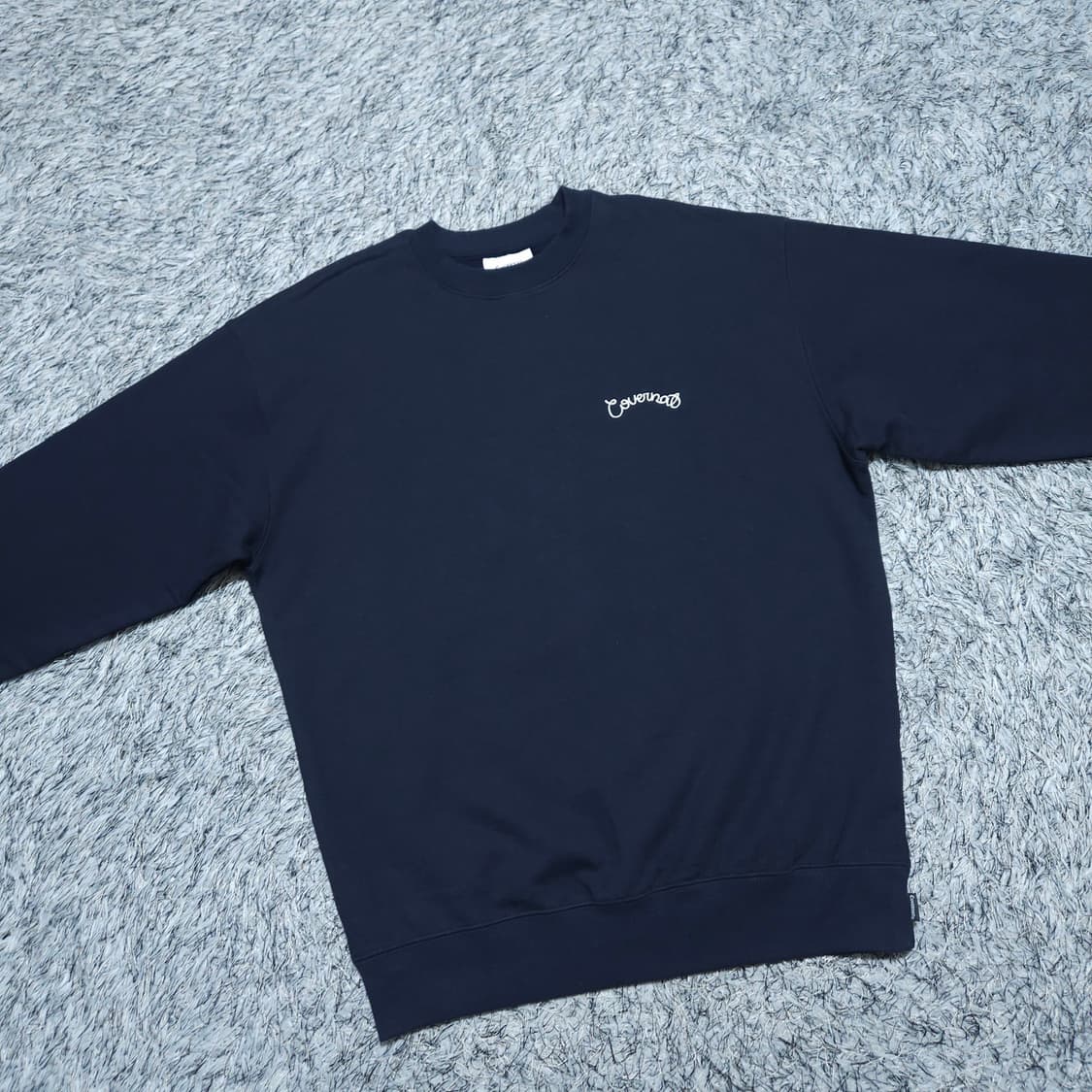 커버낫) M 남자 오버핏 스웨트셔츠 맨투맨 / 왕눈이샵 상품이미지2