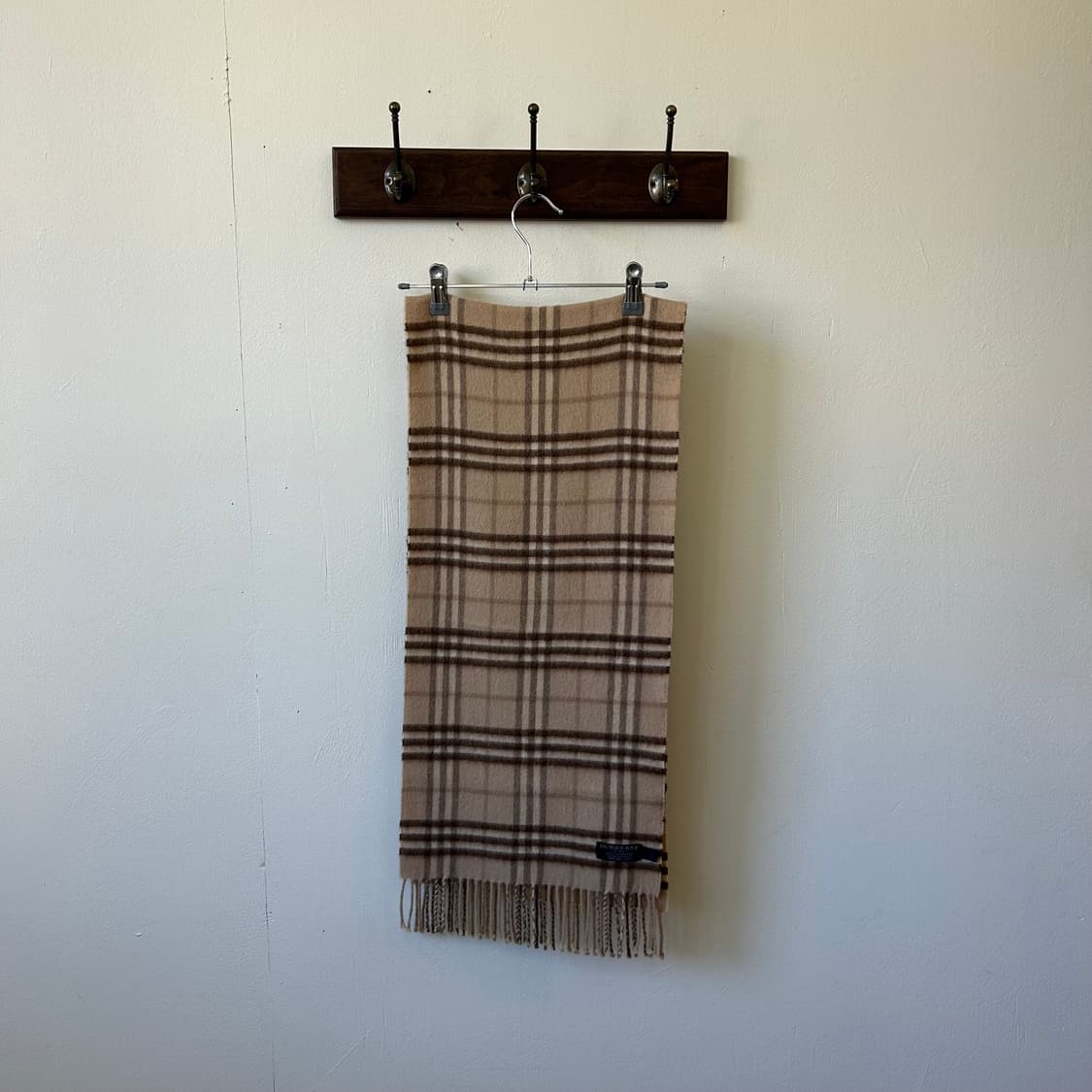 버버리 노바체크 캐시미어 머플러 상품이미지3