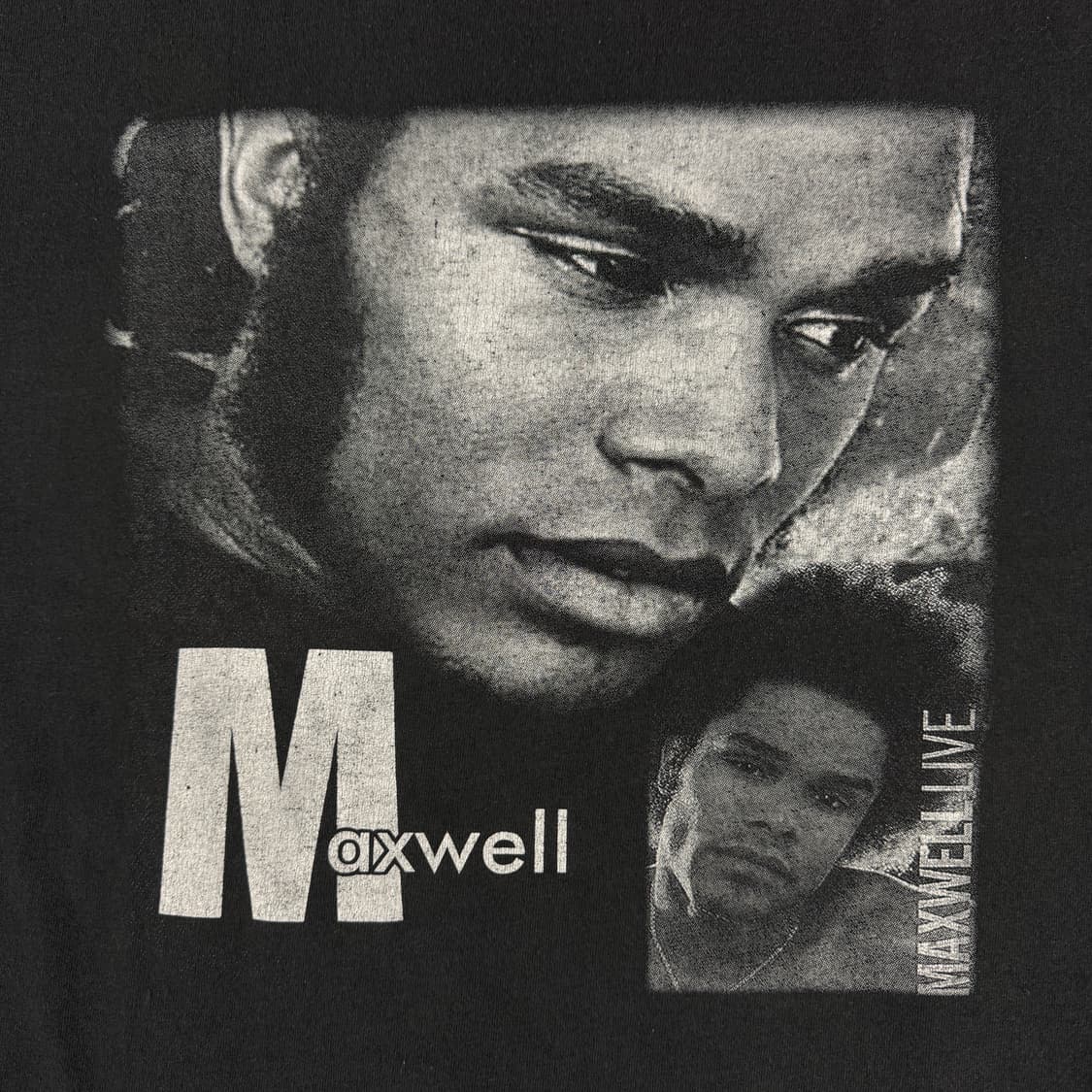 빈티지 2002 Maxwell 맥스웰 투어 티셔츠 상품이미지3