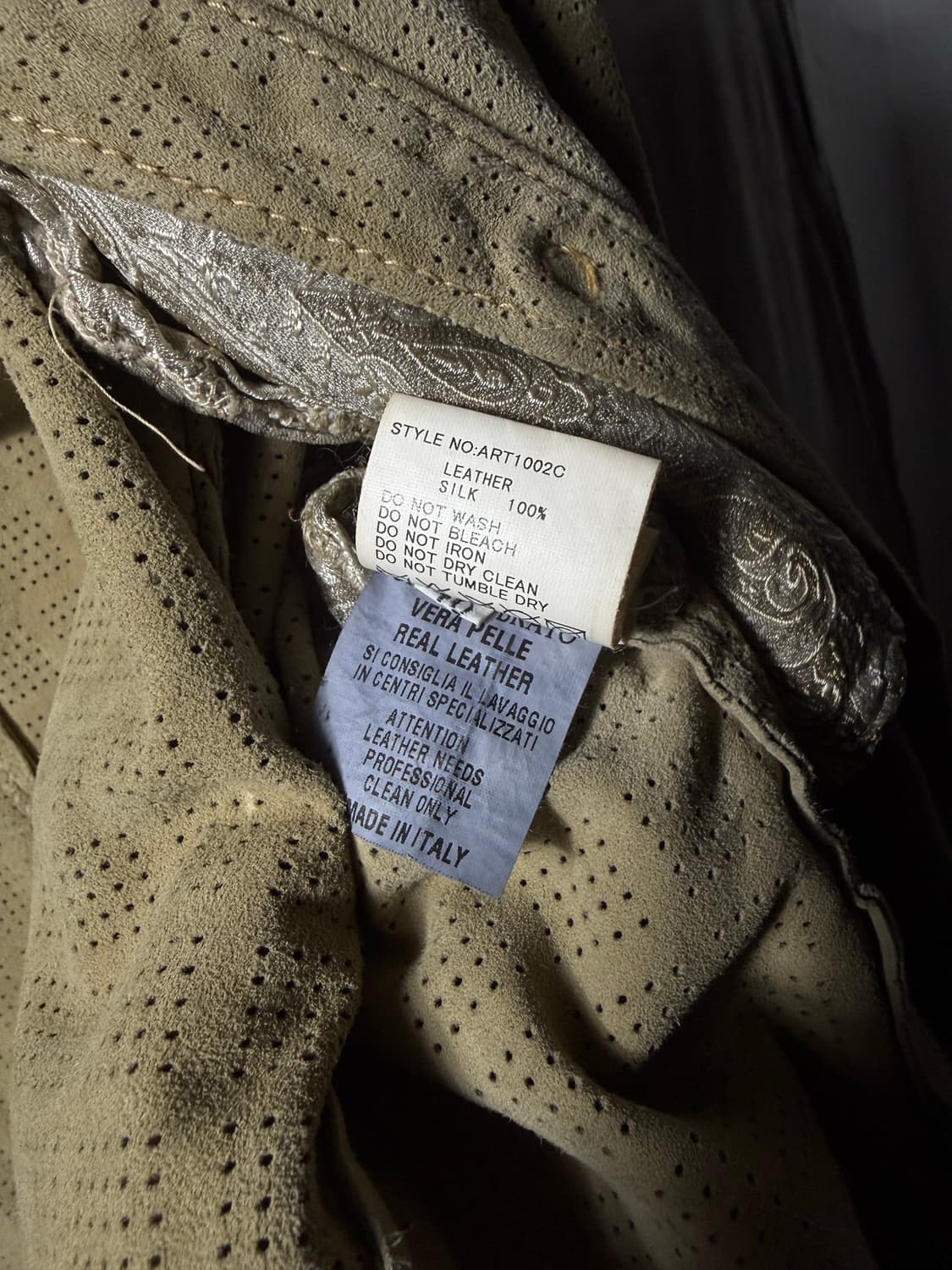 Giorgio Brato Punched Suede Shirt  상품이미지8