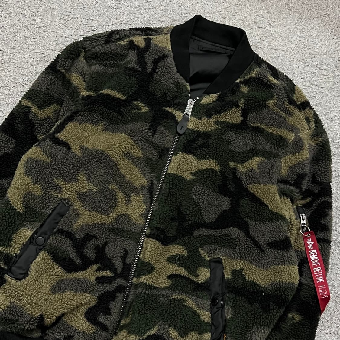 [100-105] 알파인더스트리 항공점퍼 상품이미지1