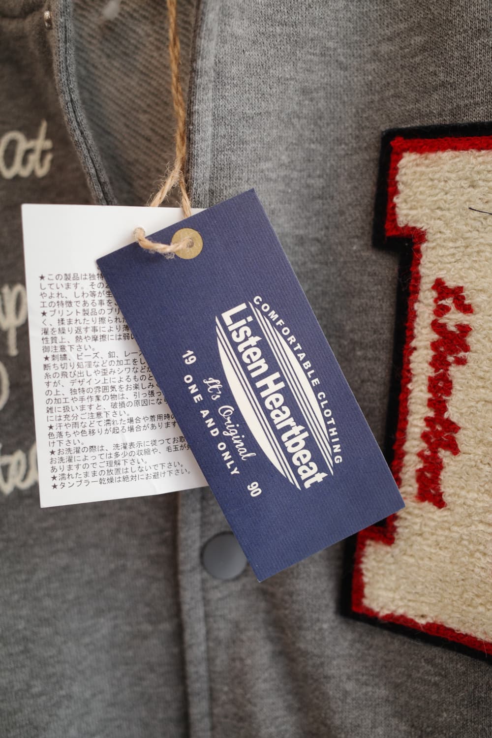 Japan brand 코튼 스타디움 스냅점퍼  상품이미지4