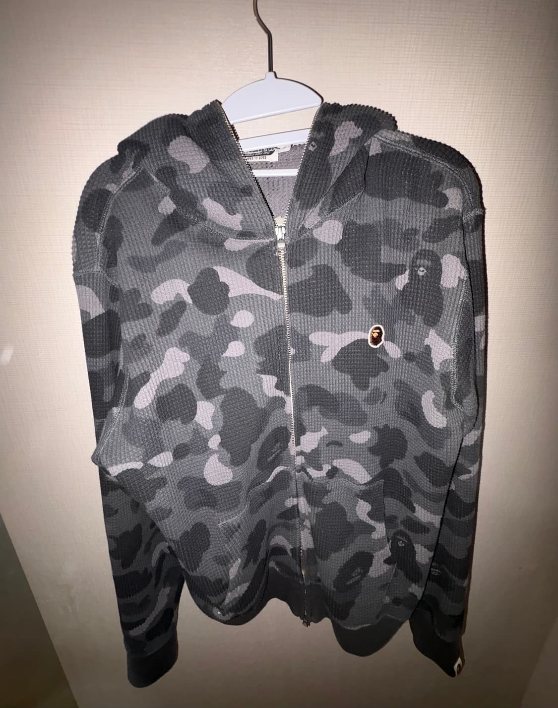 (M)베이프 원포인트 후드집업 상품이미지1