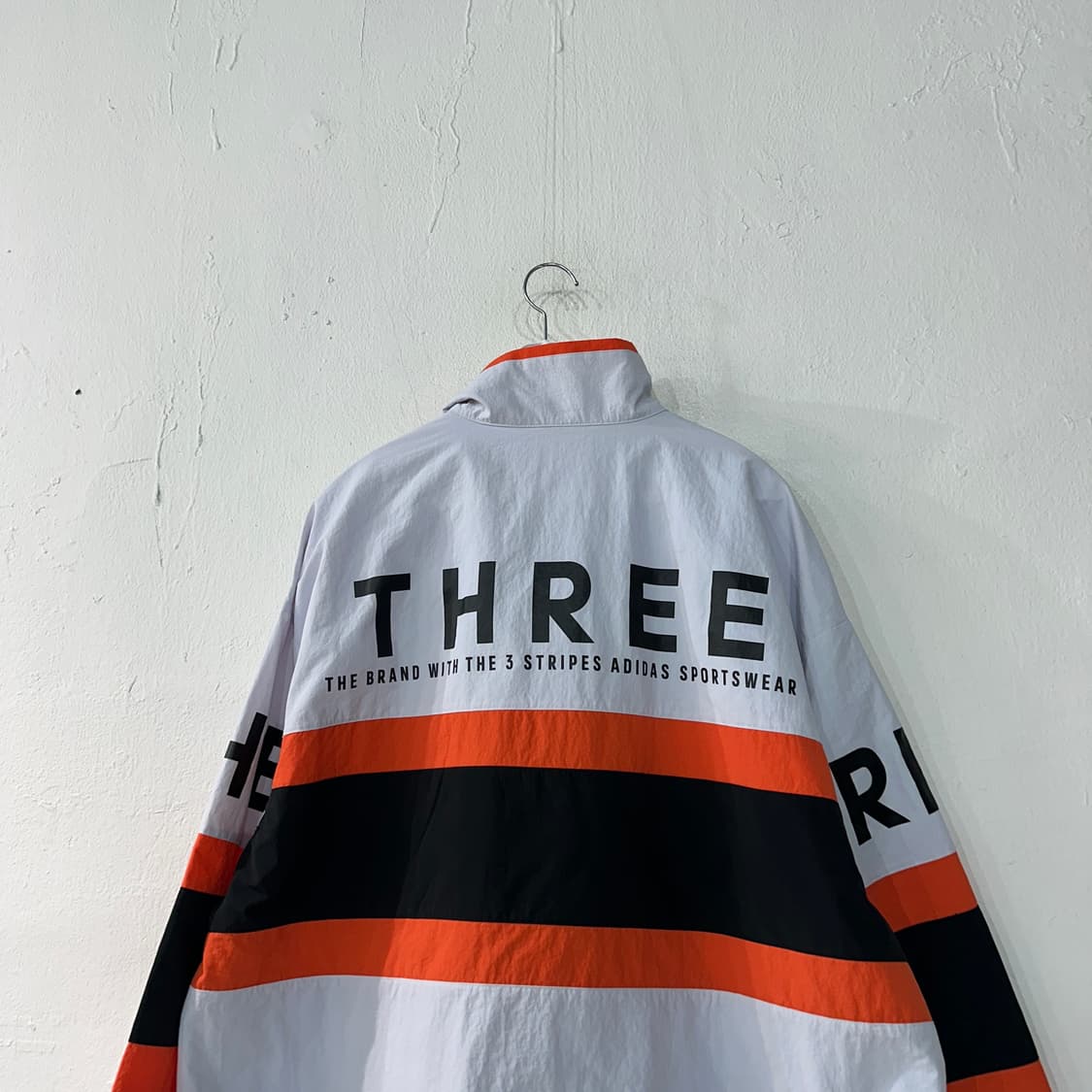 아디다스 빅로고 바람막이 자켓 L 상품이미지2