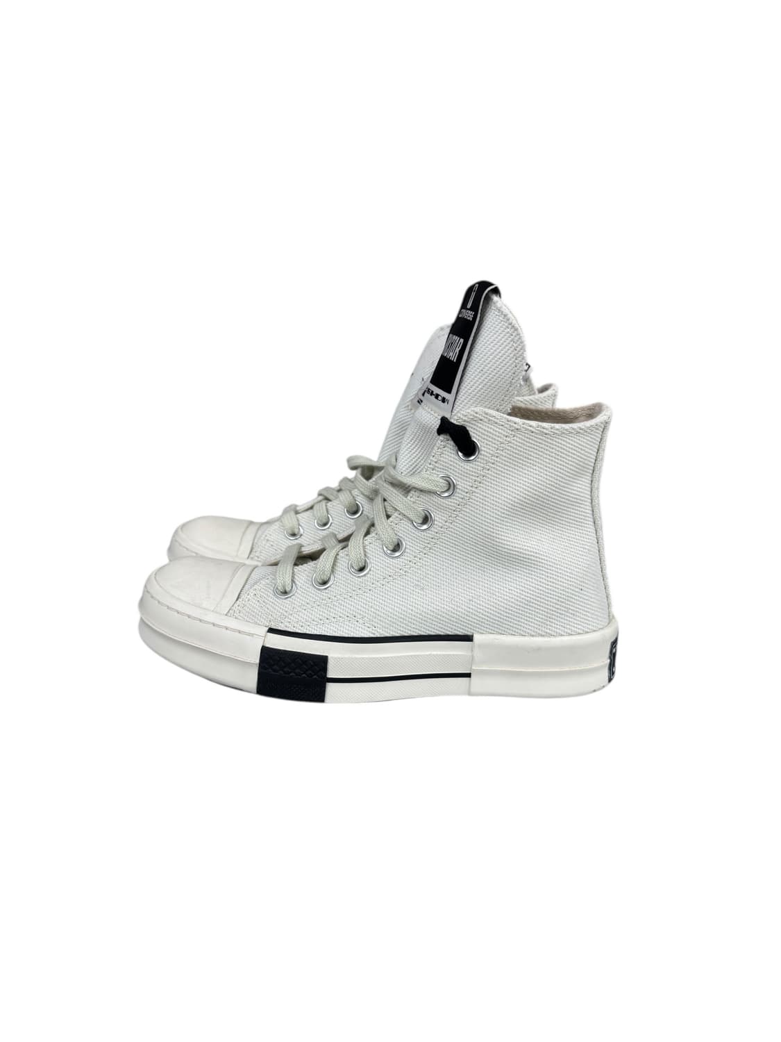 (새상품) 컨버스 x 다크쉐도우 척 70 하이 릴리 화이트 220mm 상품이미지2