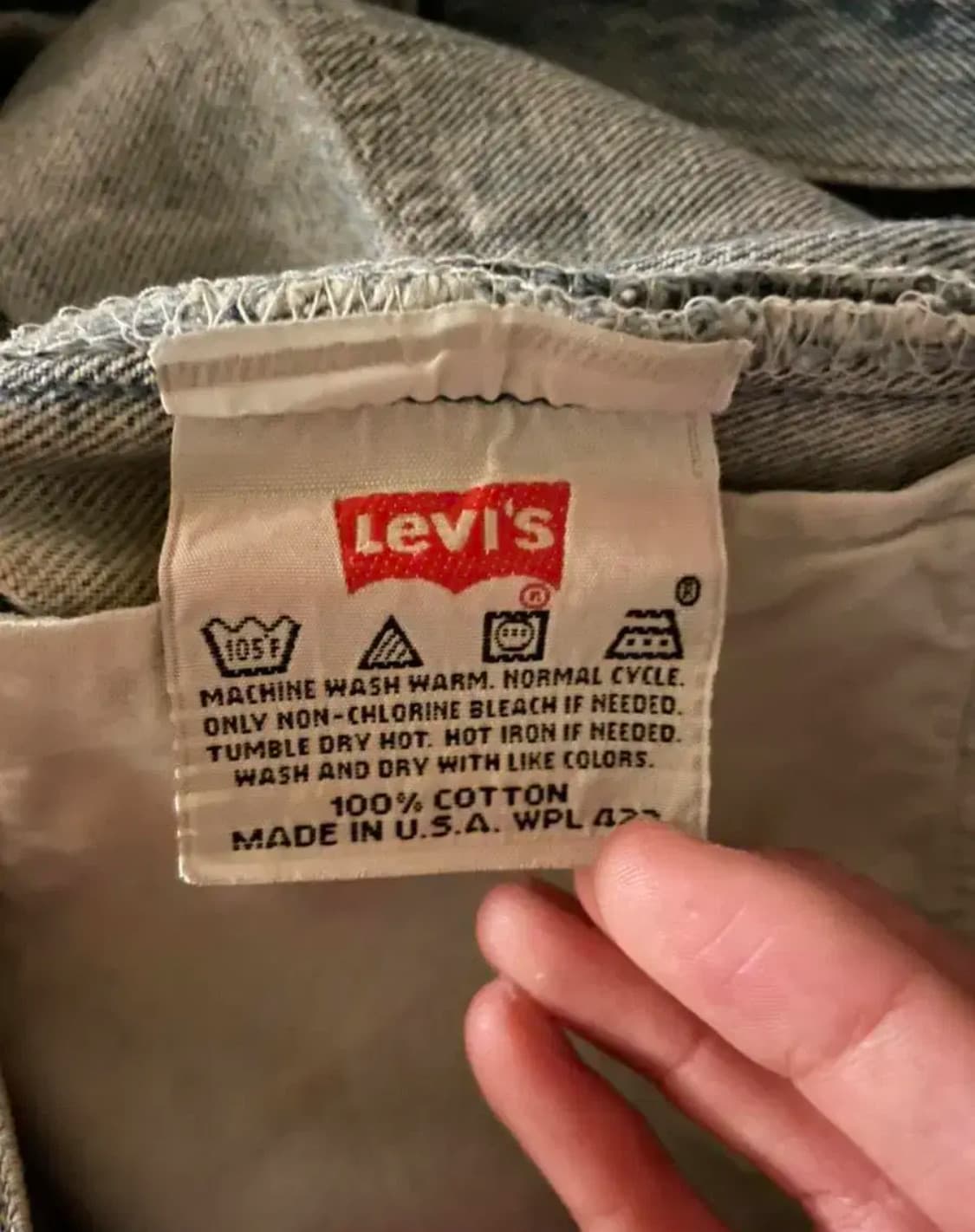 리바이스 90‘s usa. 501 [33/32] 헬무트랭 상품이미지6