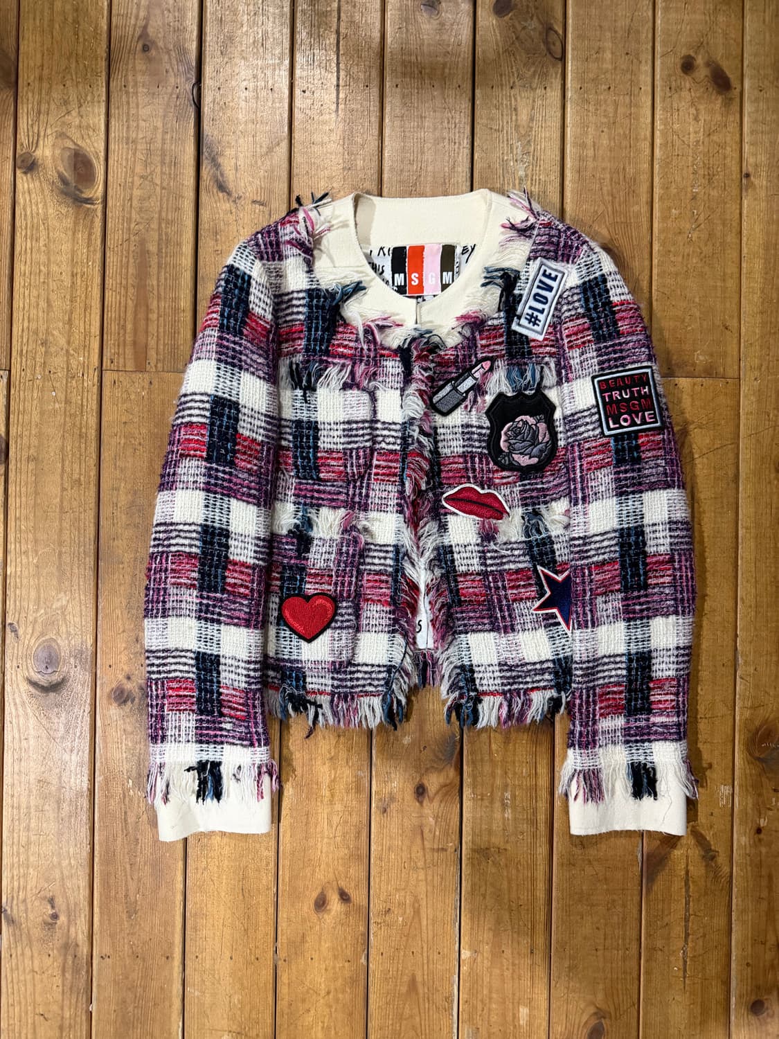 Msgm 트위드자켓 상품이미지1