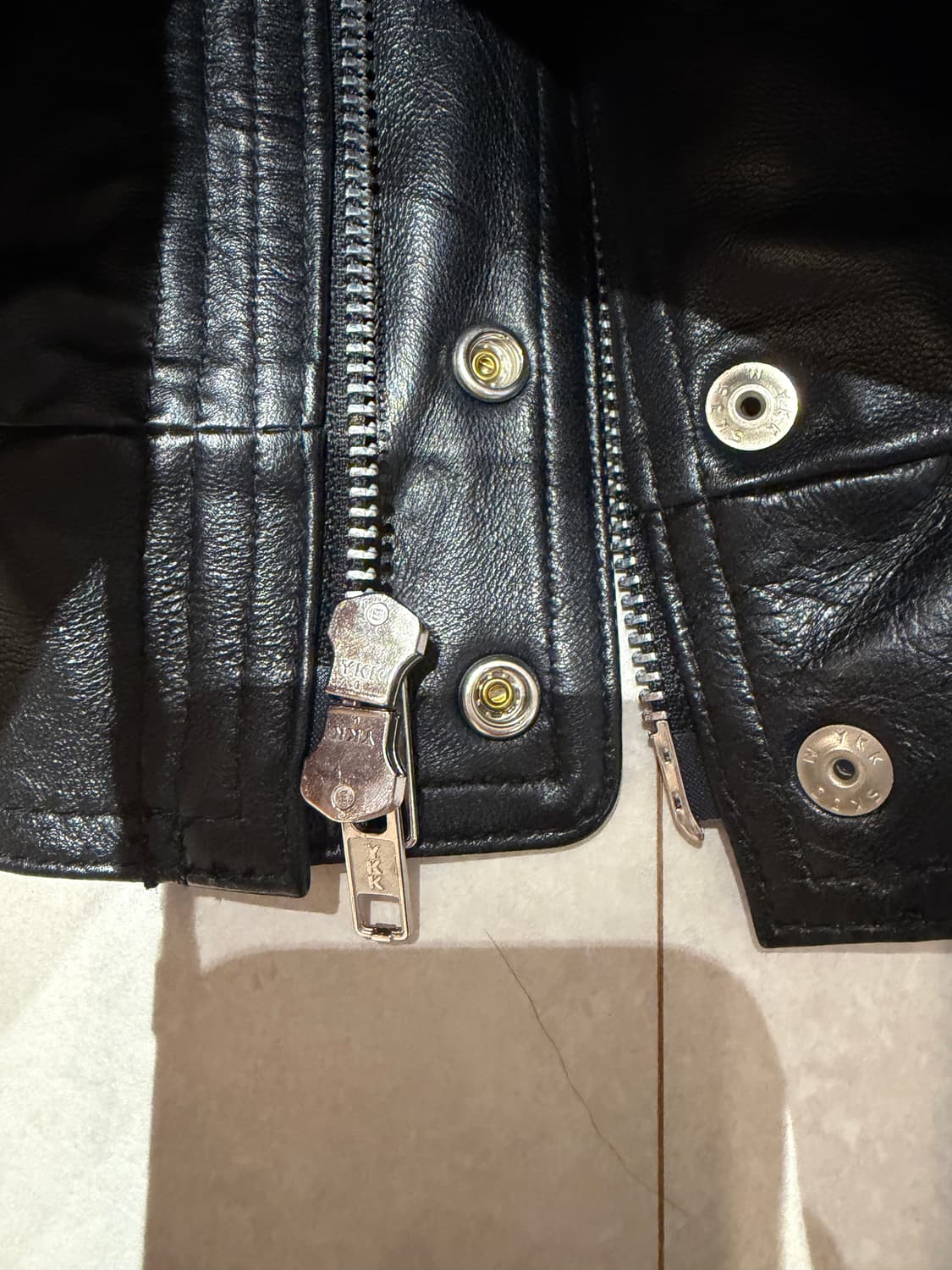 양가죽 자켓 블랙 상품이미지8