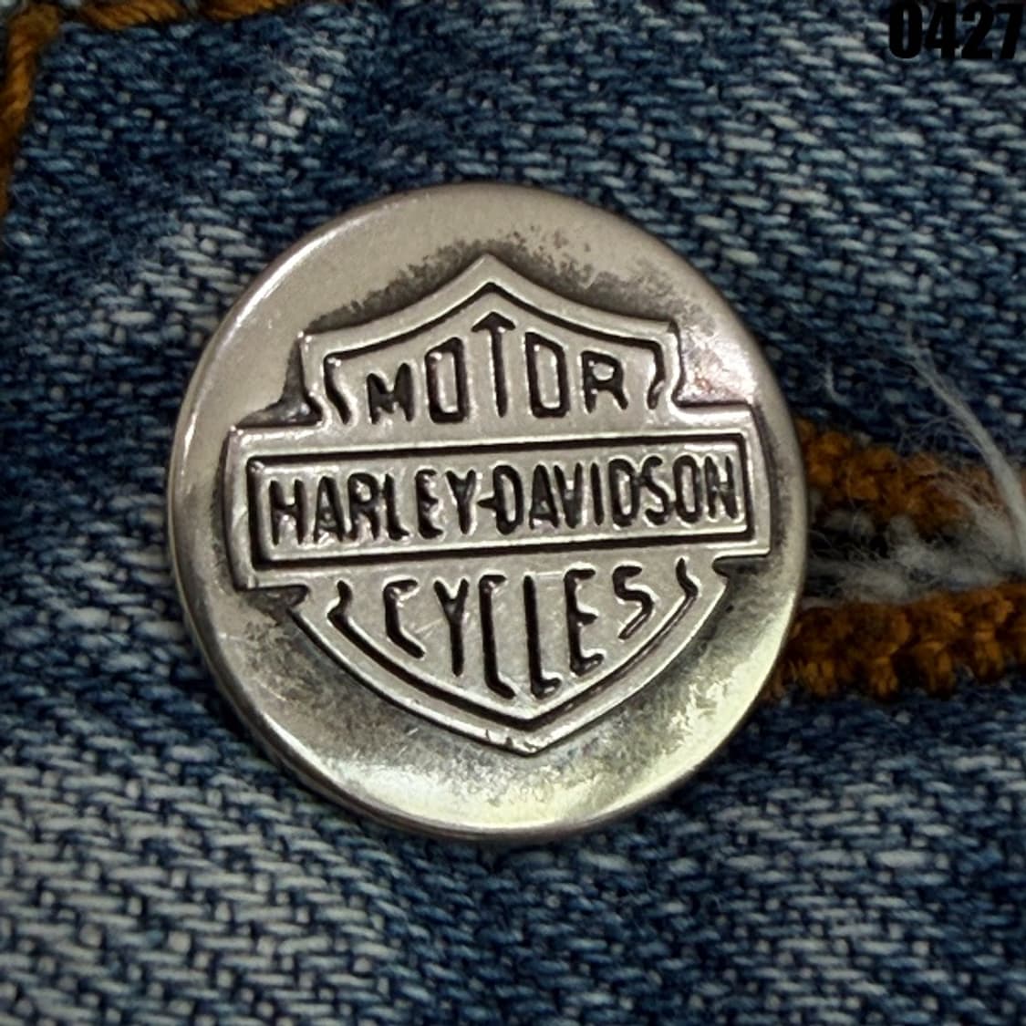 할리데이비슨 스트레이트 핏 빈티지 데님 팬츠 34X34 0427 상품이미지4