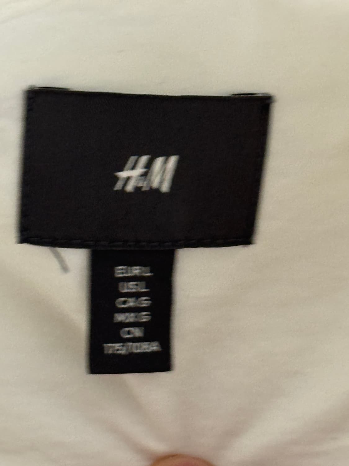 H&M 화이트 오버셔츠 상품이미지3