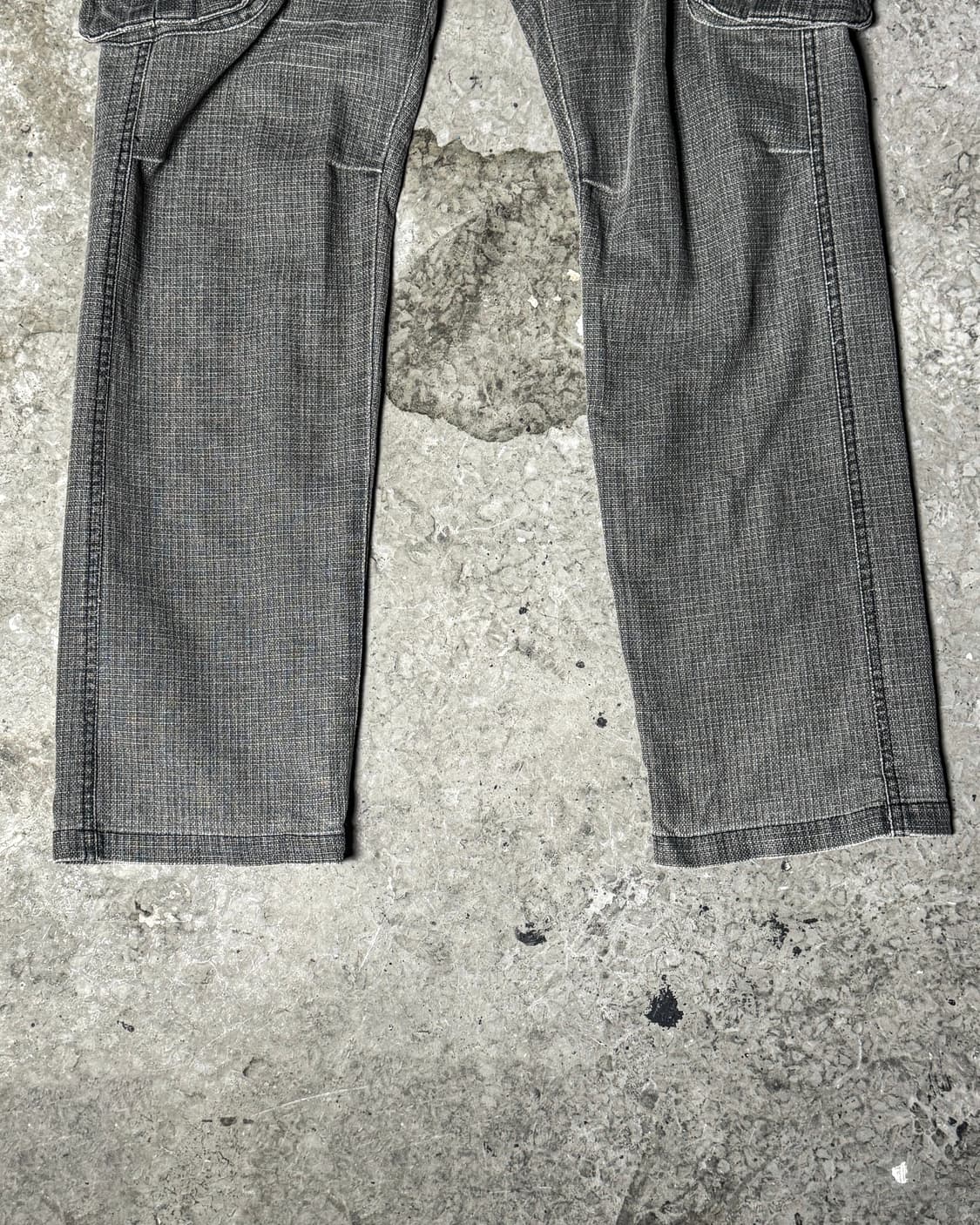Grey Utility Cargo Pants 상품이미지4