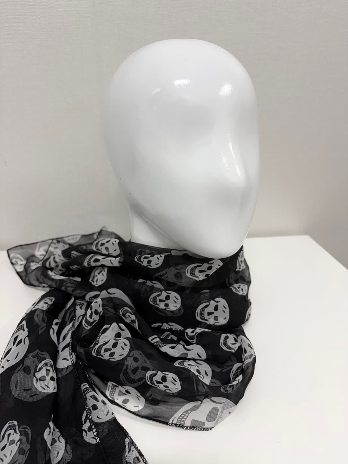 알랙산더 맥퀸st 빈티지 해골 스카프 상품이미지1