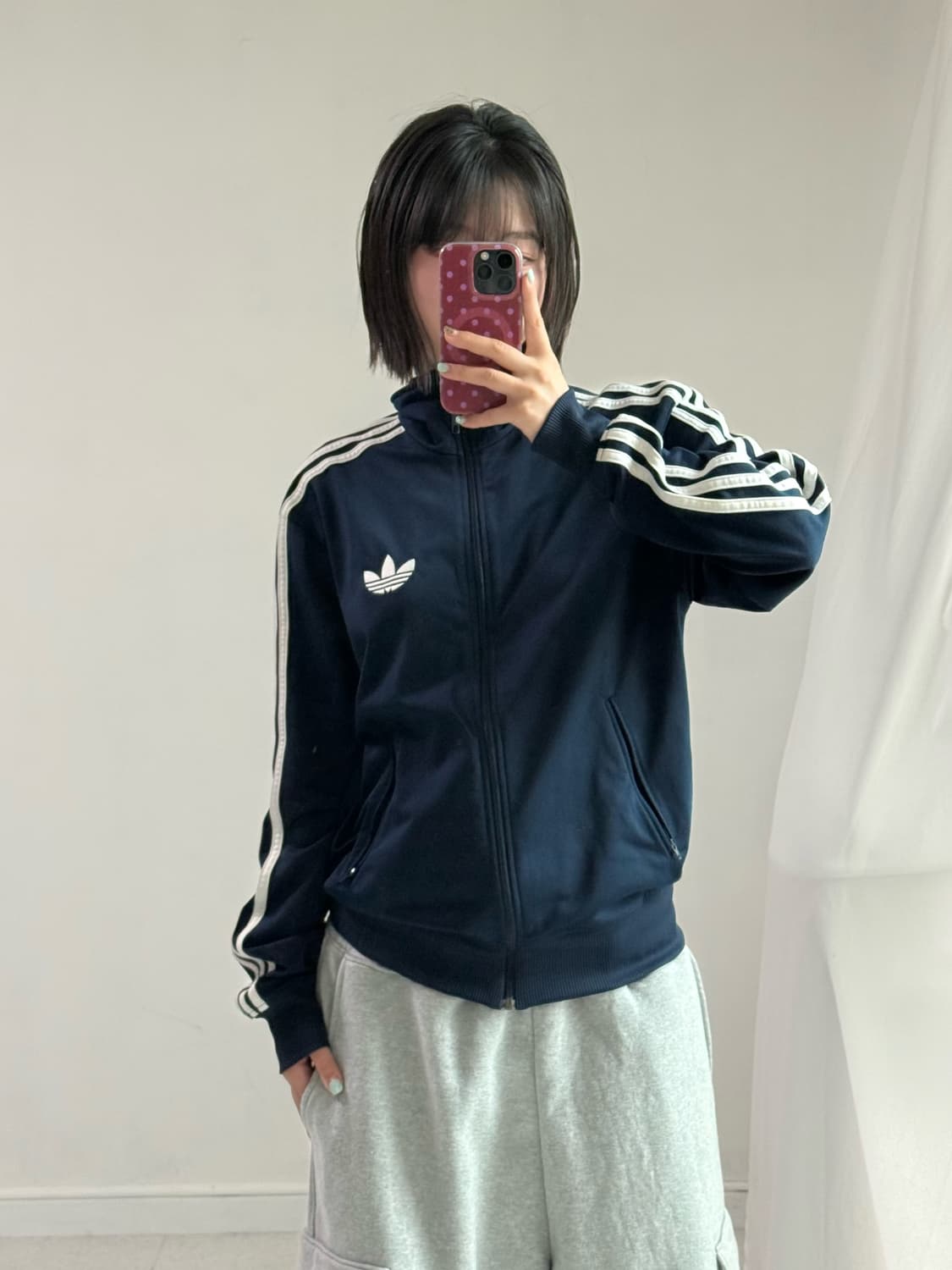 아디다스 네이비 구파이어버드 져지 상품이미지4