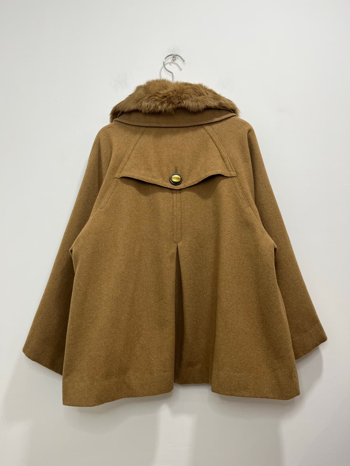 일본 빈티지 모리걸 퍼 케이프 코트 상품이미지8