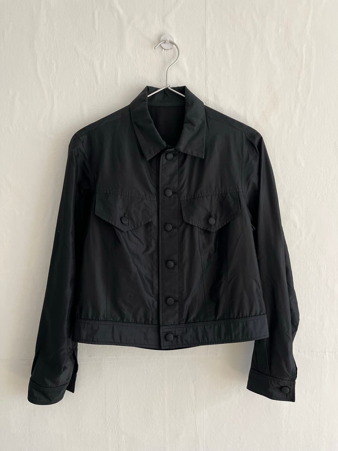 yohji yamamoto 나일론 크롭 자켓 상품이미지1