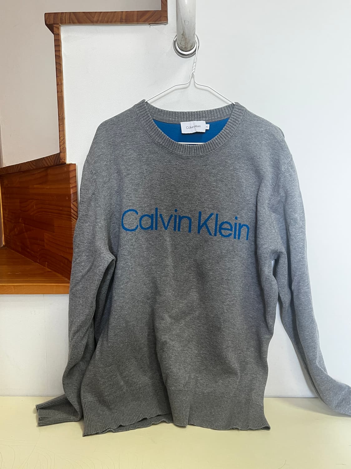 캘빈클라인 그레이 스웨터 긴팔 상품이미지3
