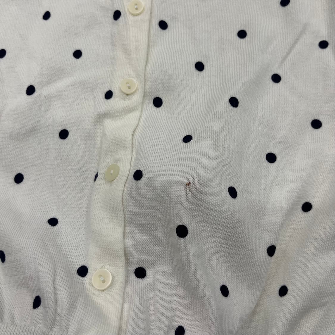 M 유니클로 우먼스 폴카닷 도트 가디건 상품이미지3