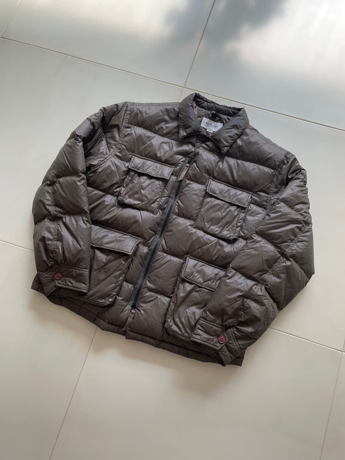 이스트로그 bdu 트러커 다운 패딩 자켓 L  상품이미지1
