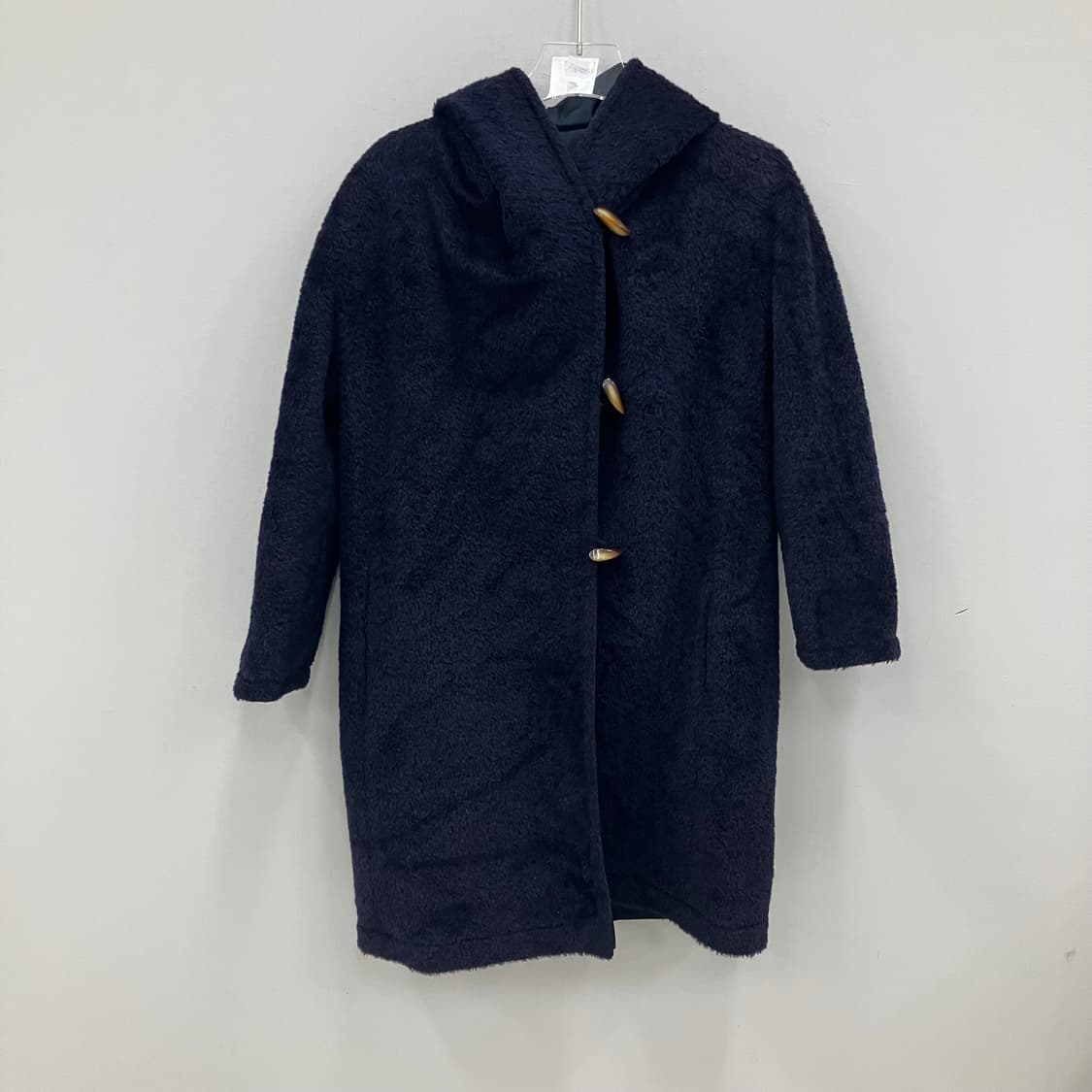 막스마라 네이비 알파카 리버시블 코트 34 상품이미지1