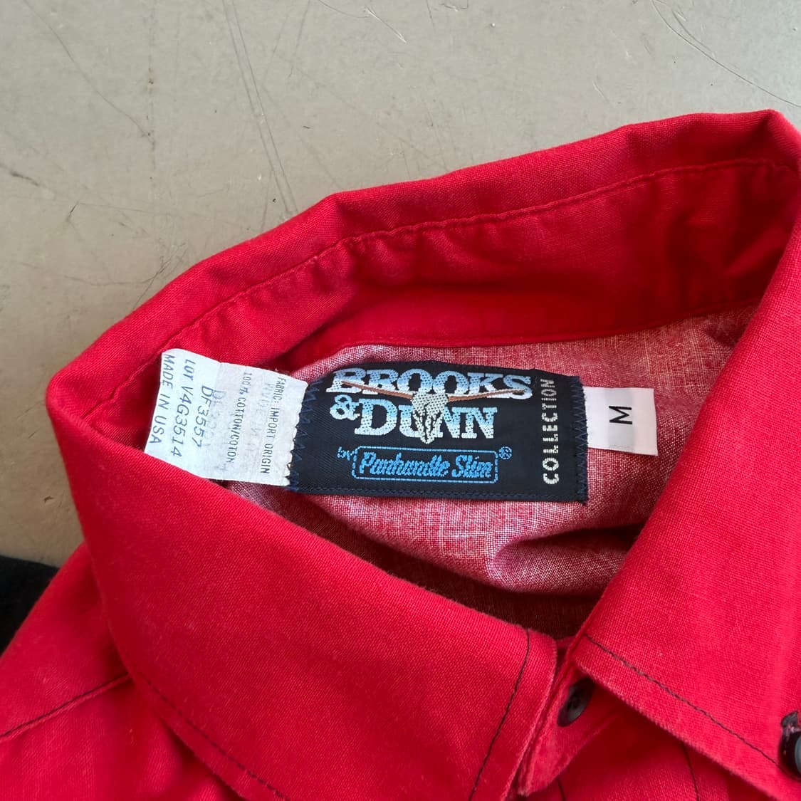 Brooks & Dunn 플레임 웨스턴 셔츠 상품이미지5