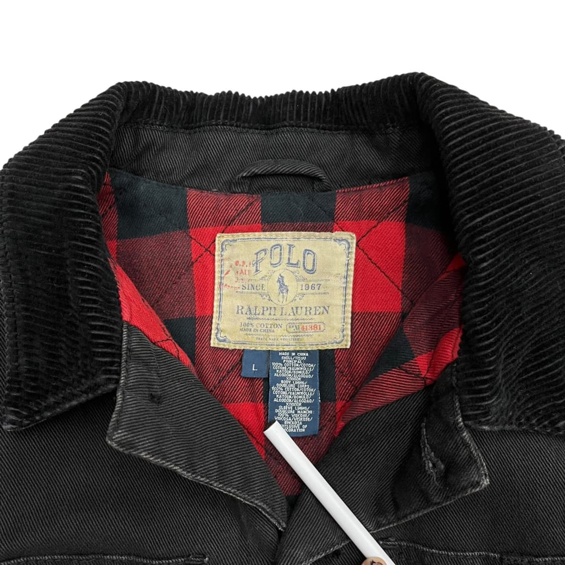폴로 랄프로렌 디스트레이드 워크 보로 자켓 L ( 중고 시세 30만원대  상품이미지5