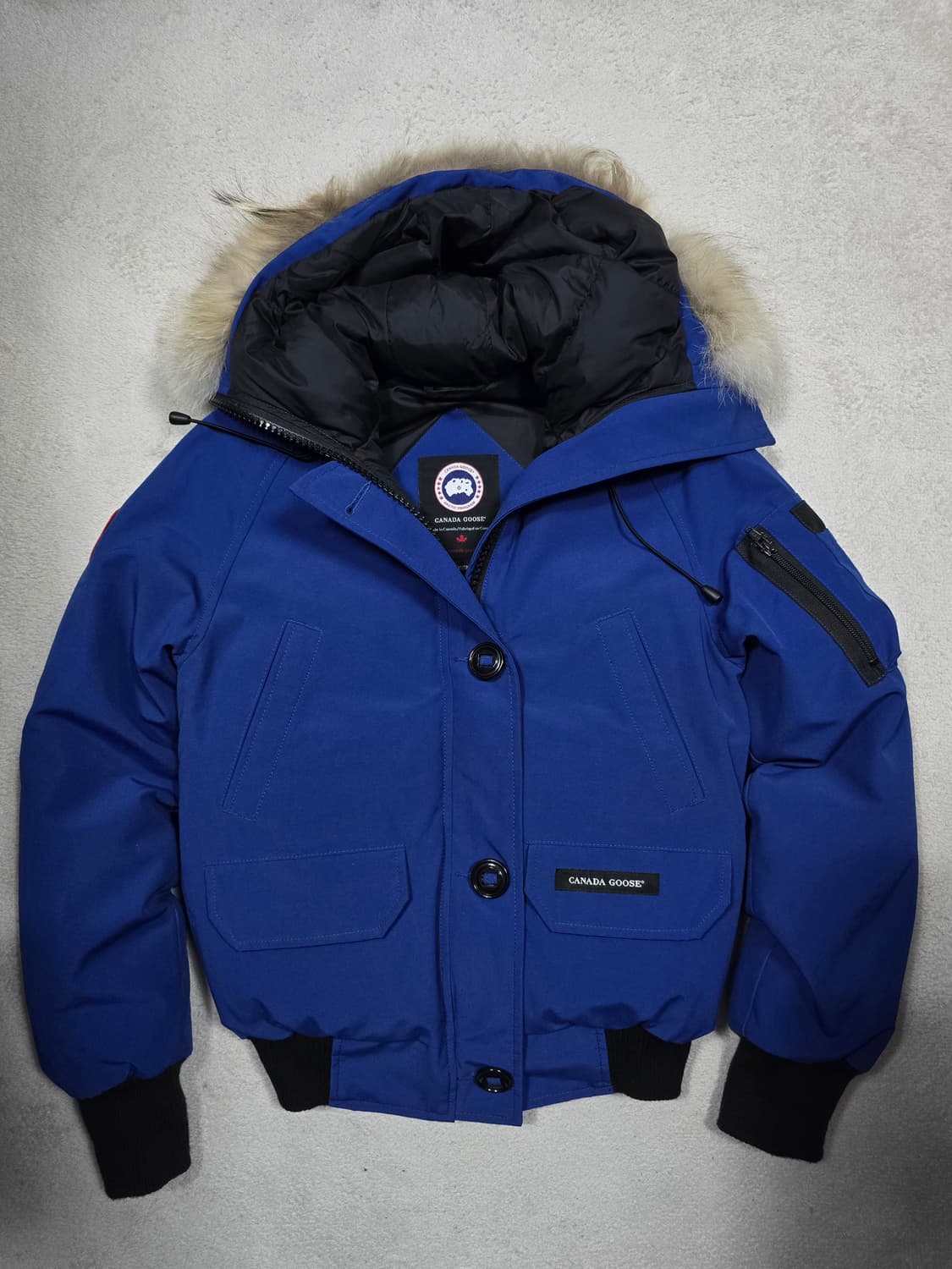 캐나다구스 칠리왁 PBI 봄버 숏패딩 블루 44-55 상품이미지2